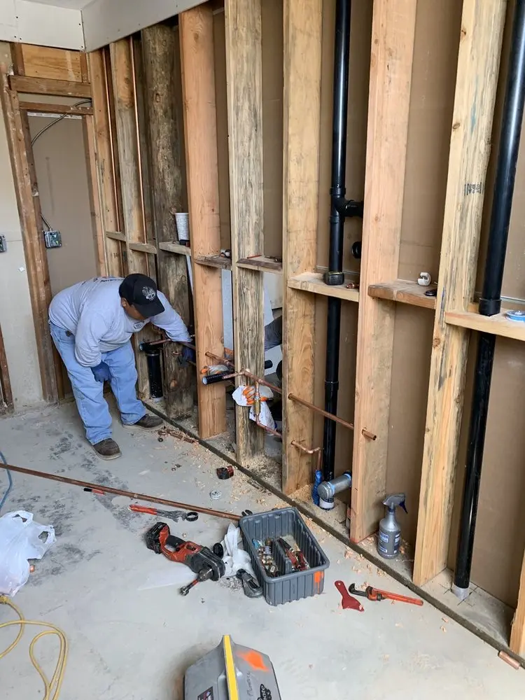 Commercial rough-in plumbing for Water Heater Replacement in Lomita